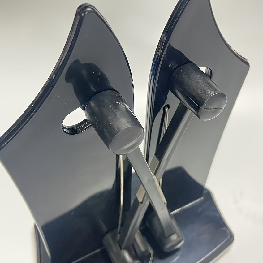 Afilador manual de ABS para cuchillos, compacto y portátil, regalo para cocineros caseros