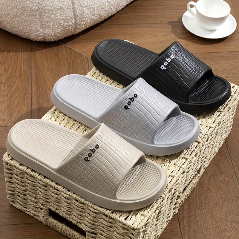 Unisex EVA Slippers Lightweight Soft Sole Non-Slip Shower Slides Outdoor Indoor