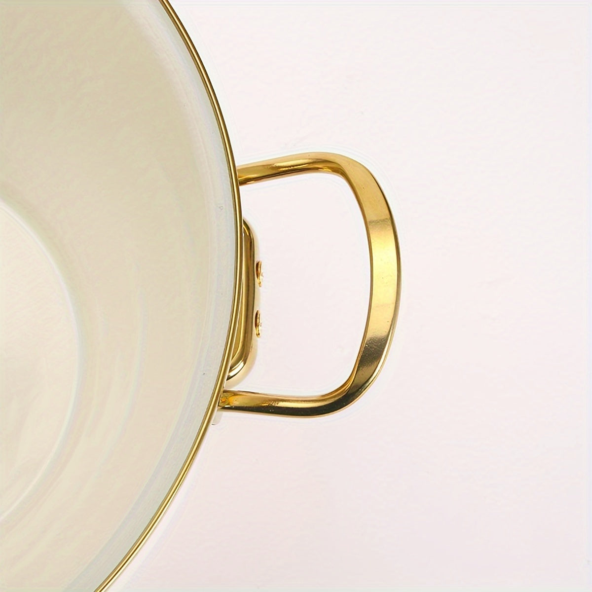 Enamel Cooking Pot for Soup and Stew Non-Stick Easy to Clean Versatile Kitchen Use