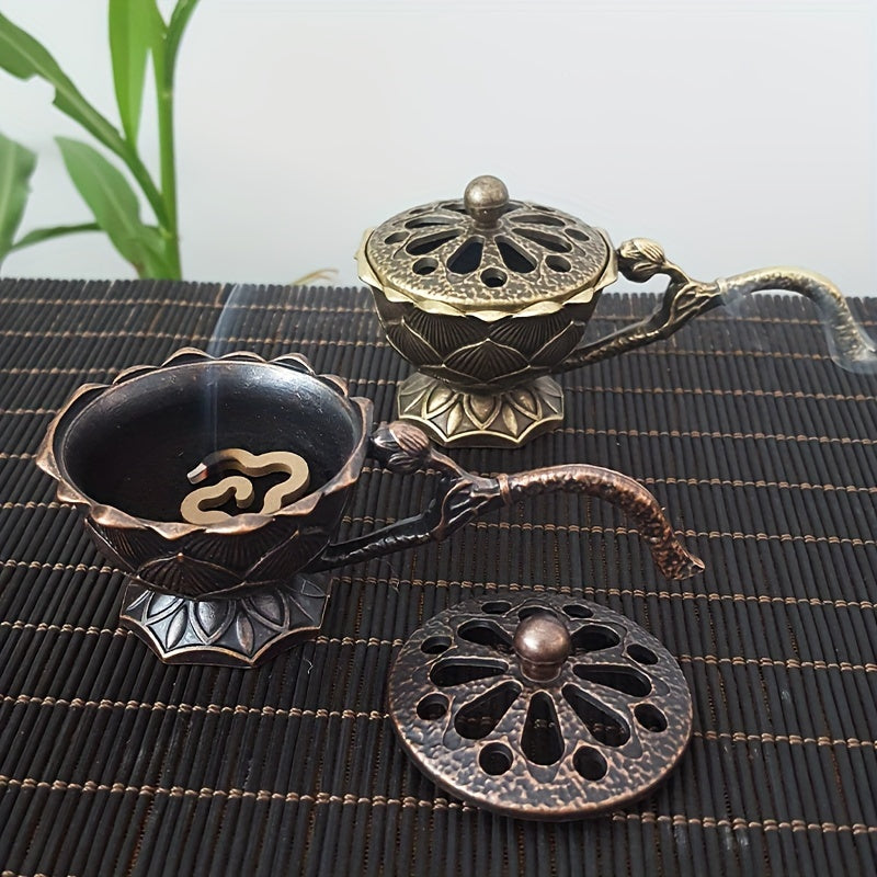 Metal Incense Holder for St Patrick's Day Easter Spring Decor Aesthetic Room Decor