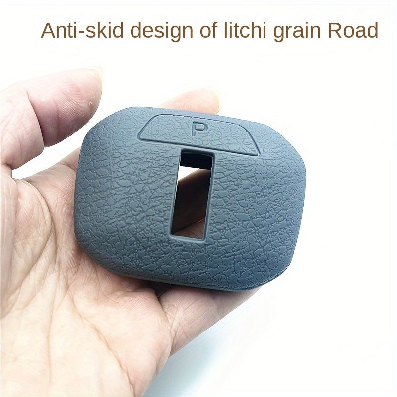 Car Gear Shift Cover Silicone Non-Slip Durable Easy Install Four Colors