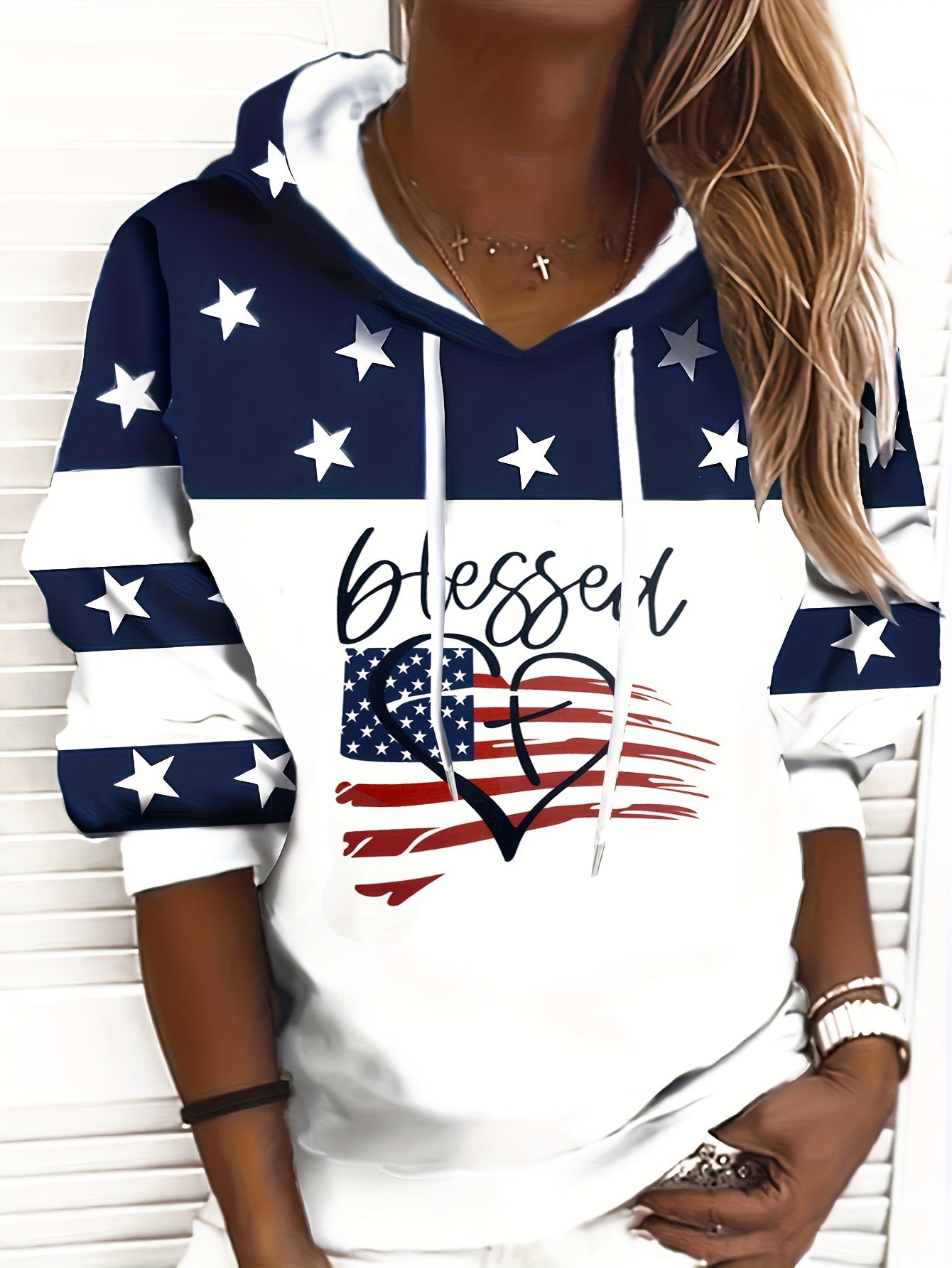 Крупные размеры повседневный свитшот женский с капюшоном, с длинными рукавами и шнурком