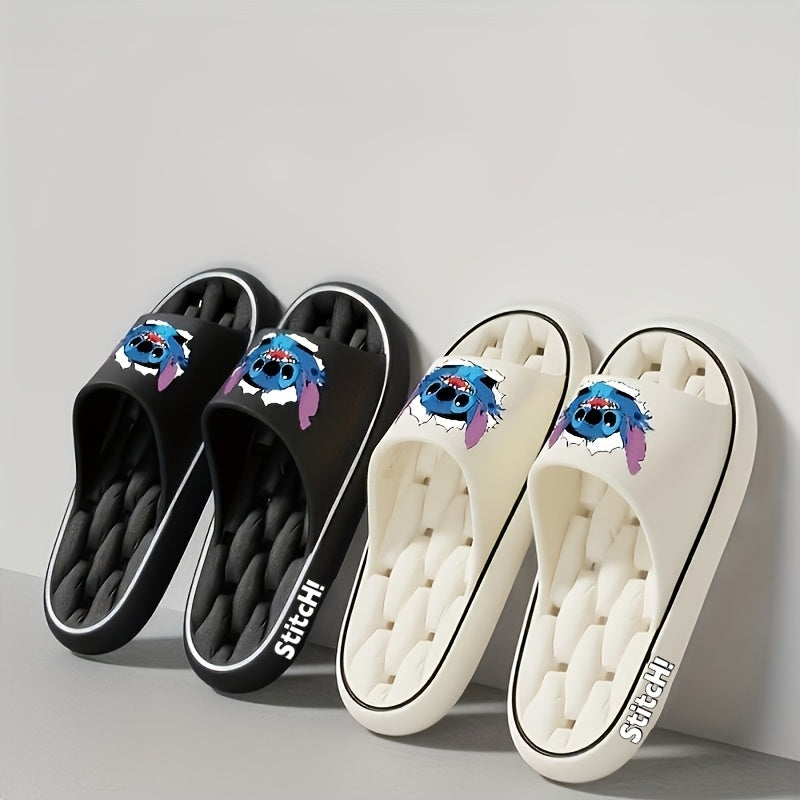 Women's EVA Slip-On Slippers Non-Slip Indoor Outdoor House Shoes Black Pink