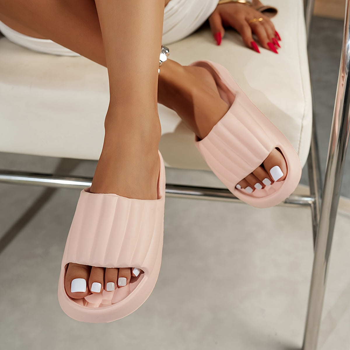 Обувь для дома и улицы унисекс EVA шлепанцы противоскользящие моющиеся