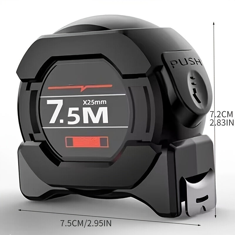 High-Precision Laser Tape Measure 5m with Automatic Lock and Wear-Resistant Steel