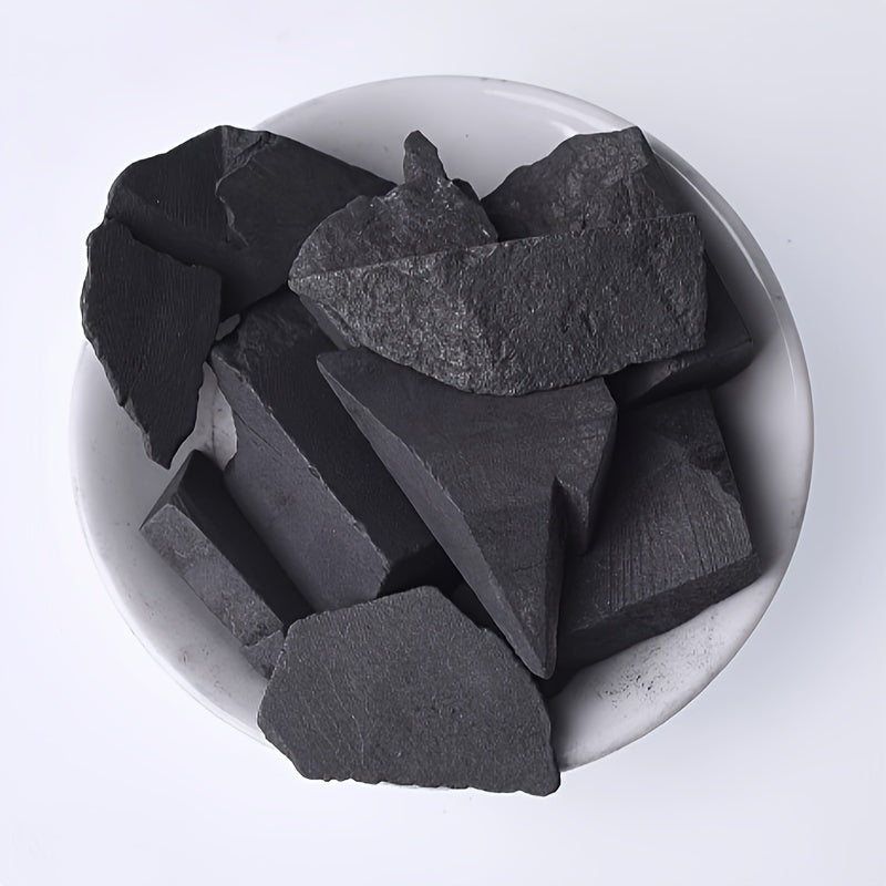 100g Natural Rough Shungite Stone for Home Decoration Crystal Healing