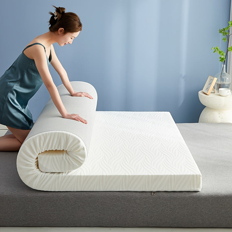 Memory Foam Mattress with Washable Cover for Home and Dorm Use