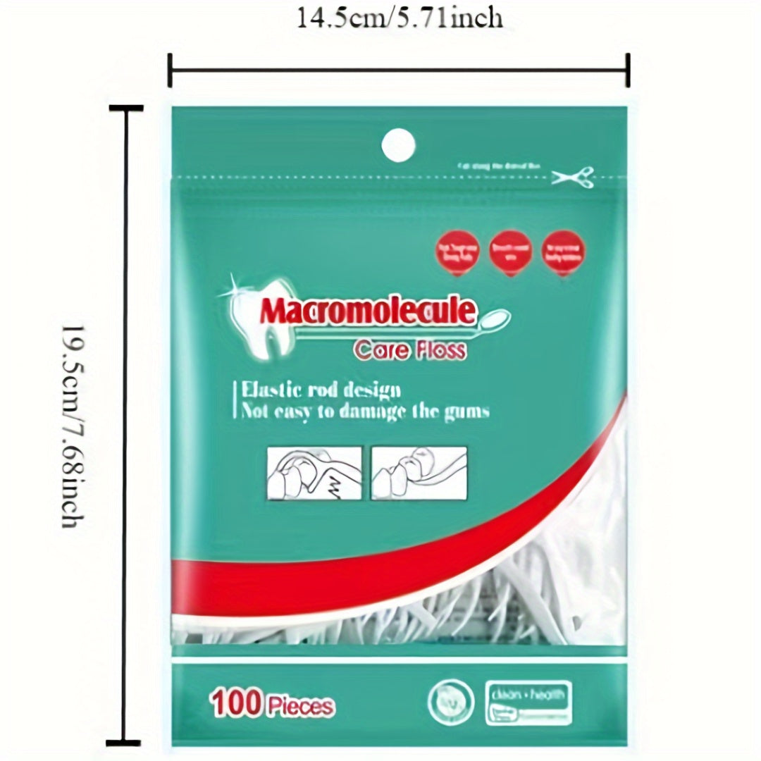 Compact Dental Floss Dispenser with Automatic Toothpick Holder for Travel and Home