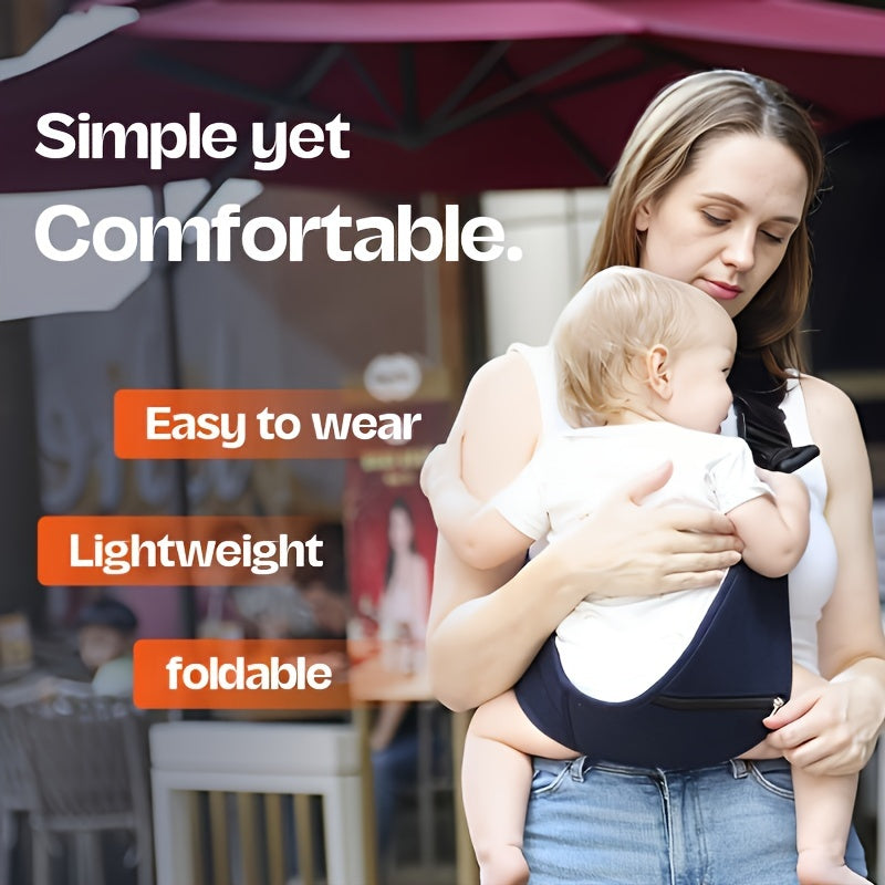 Baby Carrier with Waist Strap and Sitting Stool for All Seasons Lightweight and Comfortable