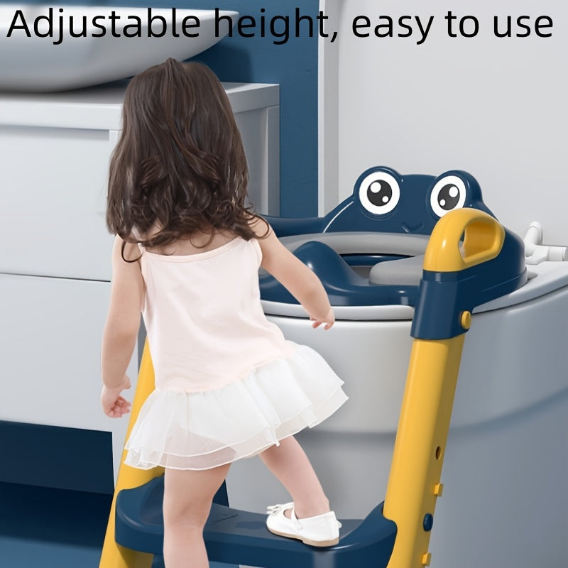 Bolalar uchun hojatxona o'quvchi qadam, 1 dona, mustaqil foydalanish uchun qulay tarzda ishlab chiqilgan, sirpanmaydigan va xavfsiz, yopishqoq va muzlamaydigan xususiyatlarga ega yumshoq o'rindiq, balandligi sozlanishi va qulay saqlash uchun yig'iladigan.