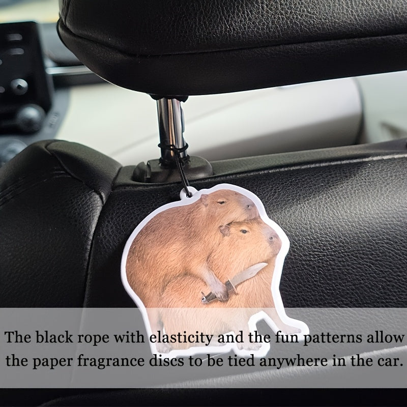 Автомобильный освежитель воздуха в виде карточки с ароматической таблеткой для автомобиля и дома