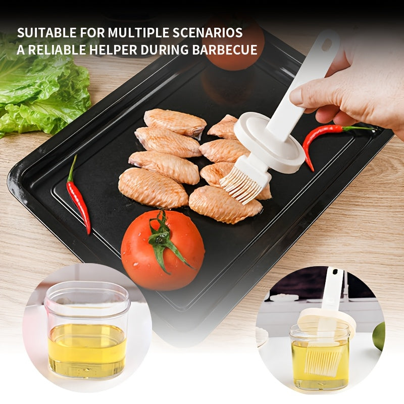 Plastic Basting Brush with Reservoir for Baking Cooking BBQ and Roasting
