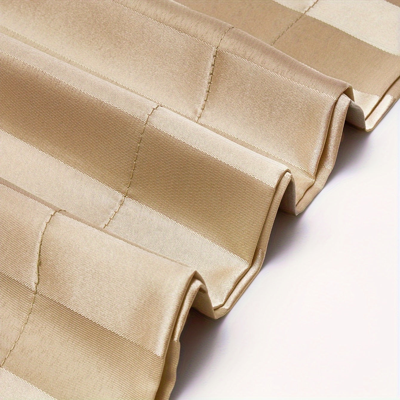 Golden Satin Pillowcase for Hair and Skin, Soft, Stain-Resistant, Machine Washable