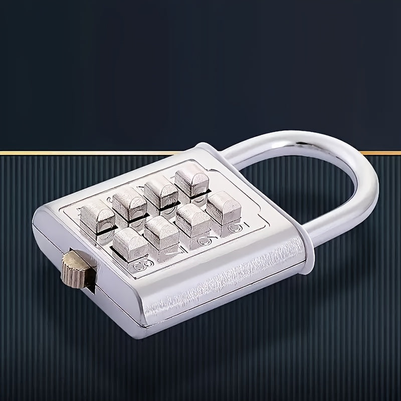 Black Alloy Combination Lock for Suitcases Luggage and Drawers 3-Digit Dial