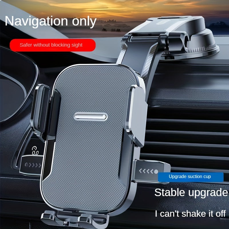 Multifunctional Rotatable Car Phone Holder with Suction Cup