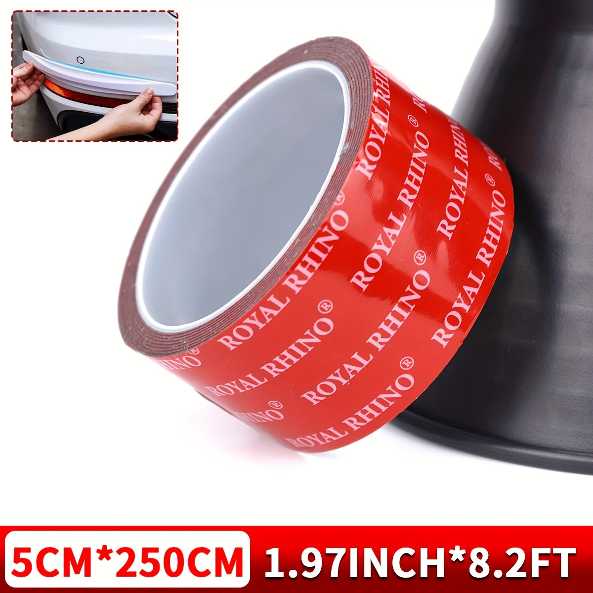 Heavy Duty Double-Sided Acrylic Mounting Tape for Home Car Exterior 6-50m
