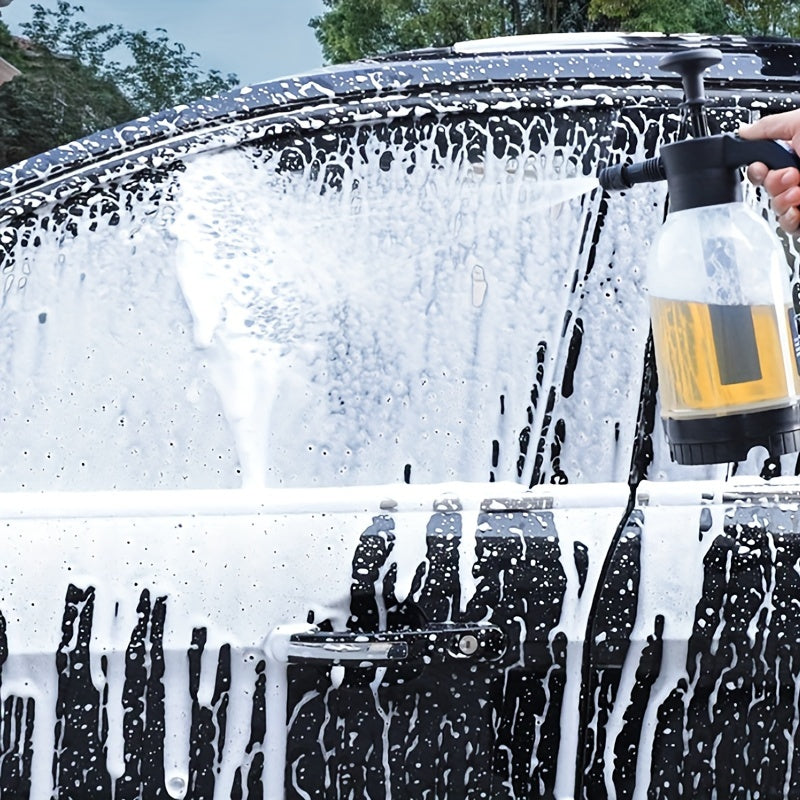 Portativ qo‘l bilan ishlovchi yuqori bosimli avtomobil yuvish ko‘pik purkagichi, avtomobillar va uylar uchun