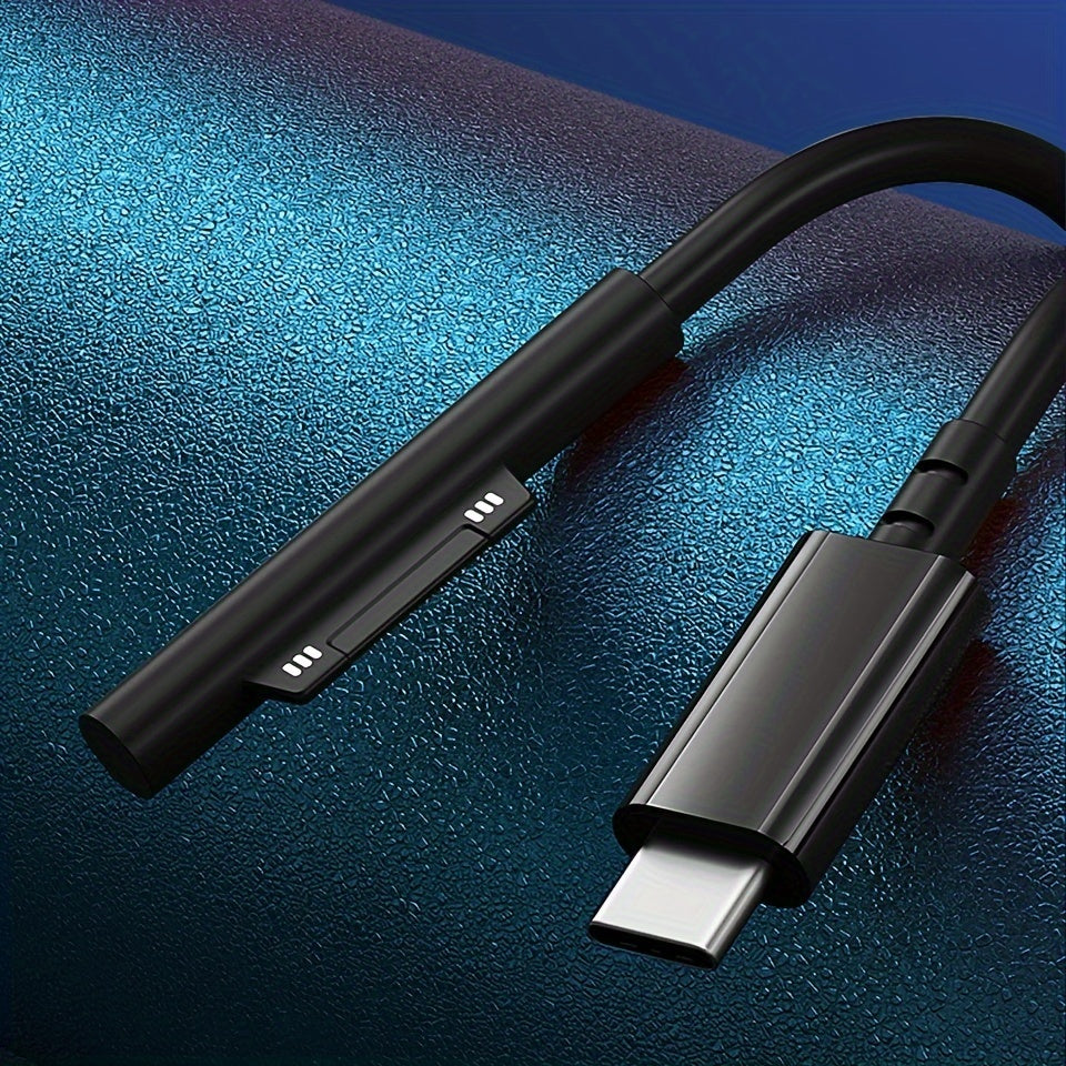 Fast Charging USB-C Cable for Surface Pro 3 4 5 6 7 8 15V 50-80W
