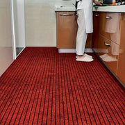 Non-Slip 7-Stripes Carpet Waterproof Stain-Resistant Medium Pile for Home Office