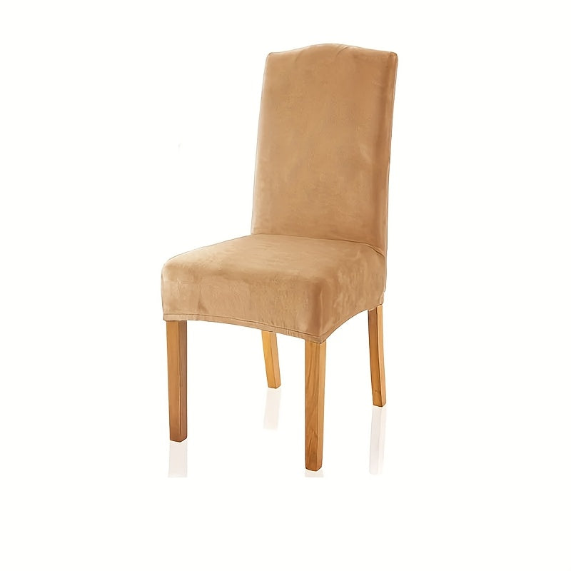 Christmas Themed Dopamine Color Office Chair Cover Fleece Jacquard Fruit Design