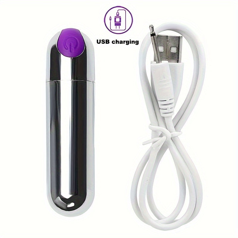 Female Reusable USB Rechargeable 10-Speed G-Spot Wand Vibrator