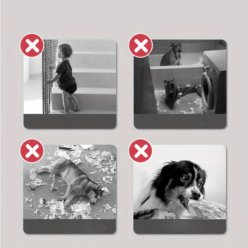 Uy ichidagi tortib olinadigan zinapoya va eshik uchun xavfsizlik qoʻriqlagichi, uy hayvonlari va bolalar uchun