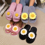 Ayollar uchun oson kiyinadigan mato shippaklar EVA taglik bilan ichki va tashqi uy poyabzali