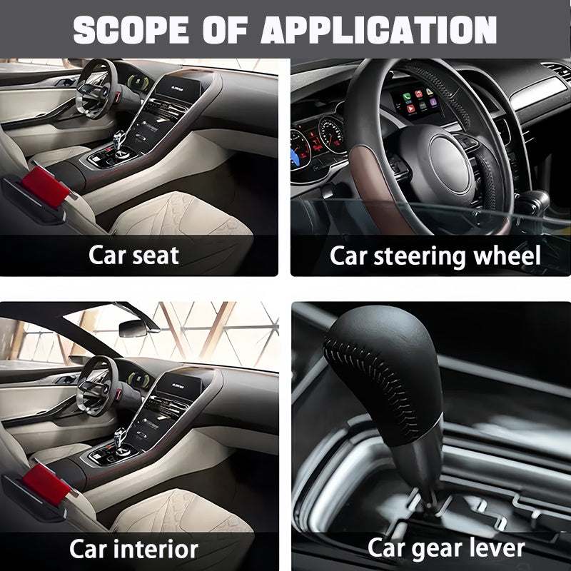 Car Interior Care Polish Black Dashboard Restorer Tire Gloss UV Protectant