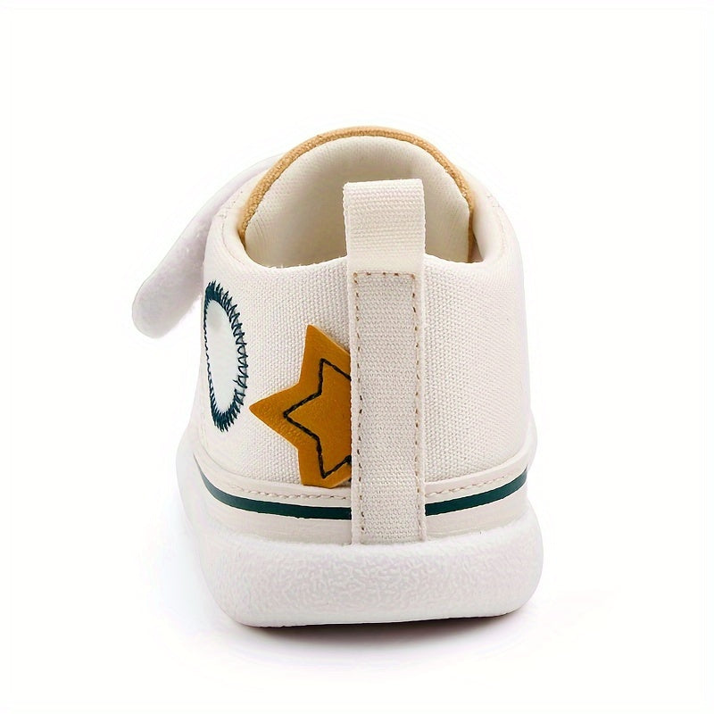 Children's Canvas Sneakers for Boys and Girls Low Top Non-Slip Casual Shoes