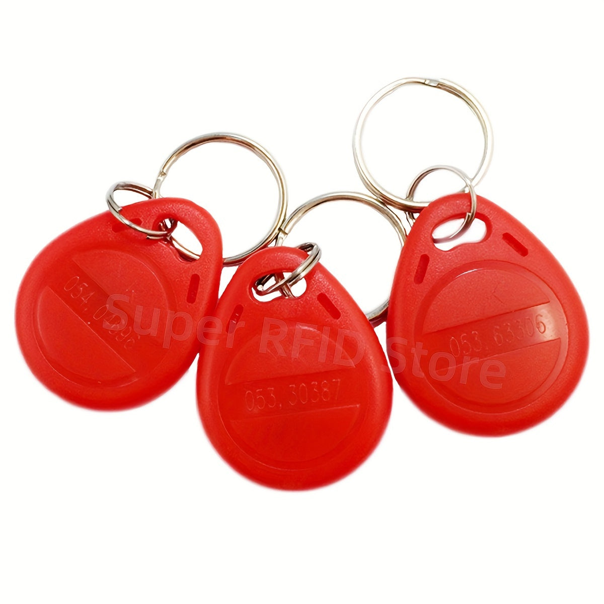 5 RFID Keyfobs 125KHz Read-Only Access Control for Office Security