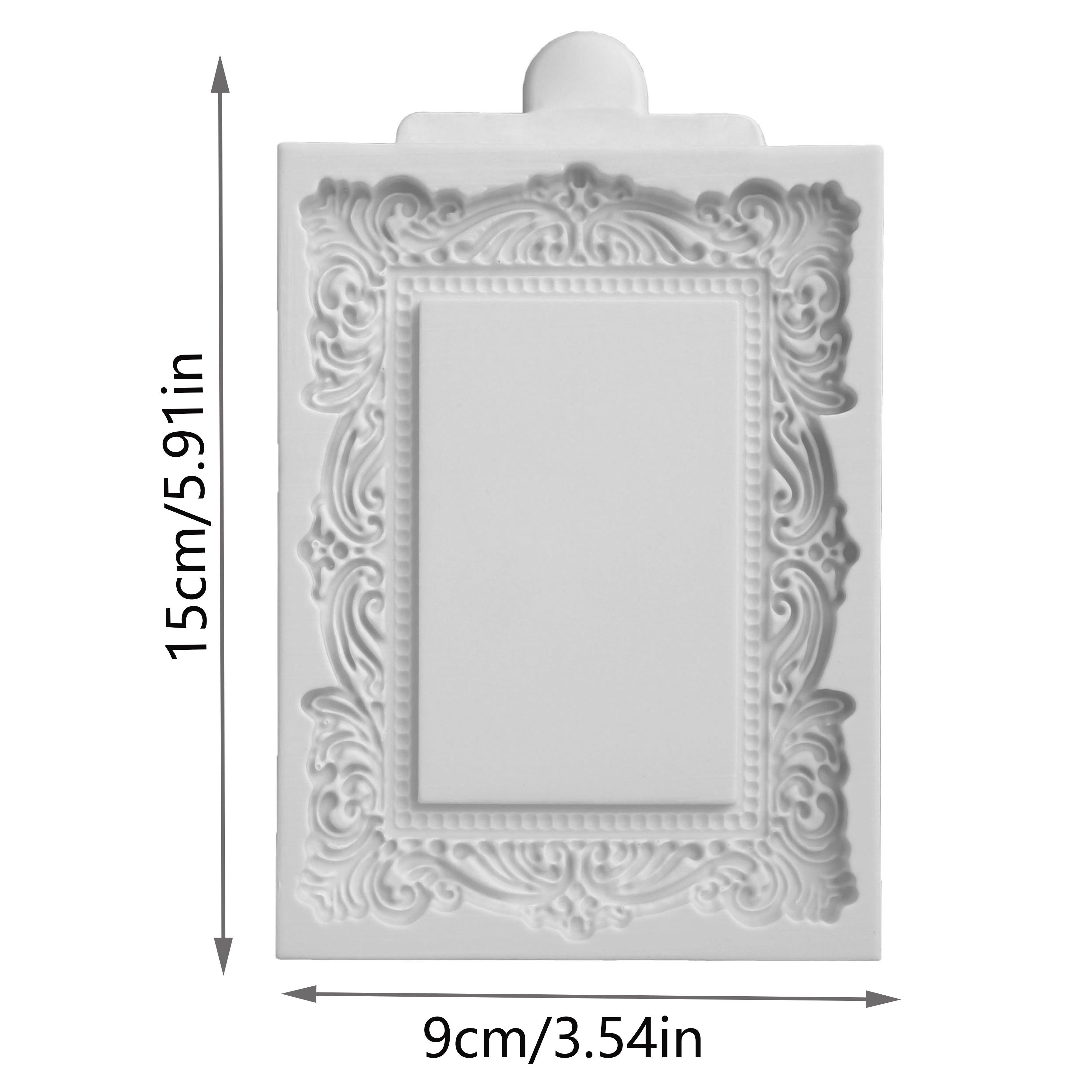 Multi-Functional Silicone Mold for Cake Decoration Non-Toxic Reusable Fondant Chocolate Sugar Art Oven Safe Dishwasher Safe