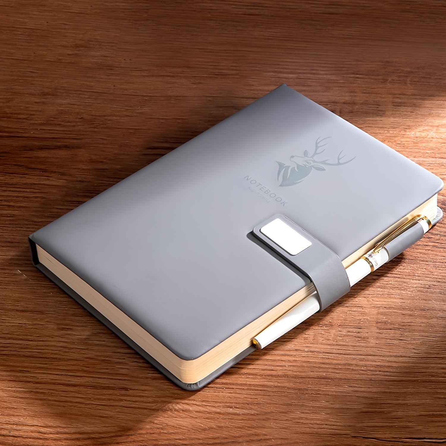 A5 faux charm qog'ozli daftar, magnit yopilishi bilan, 160 sahifa, talabalar va ofis uchun