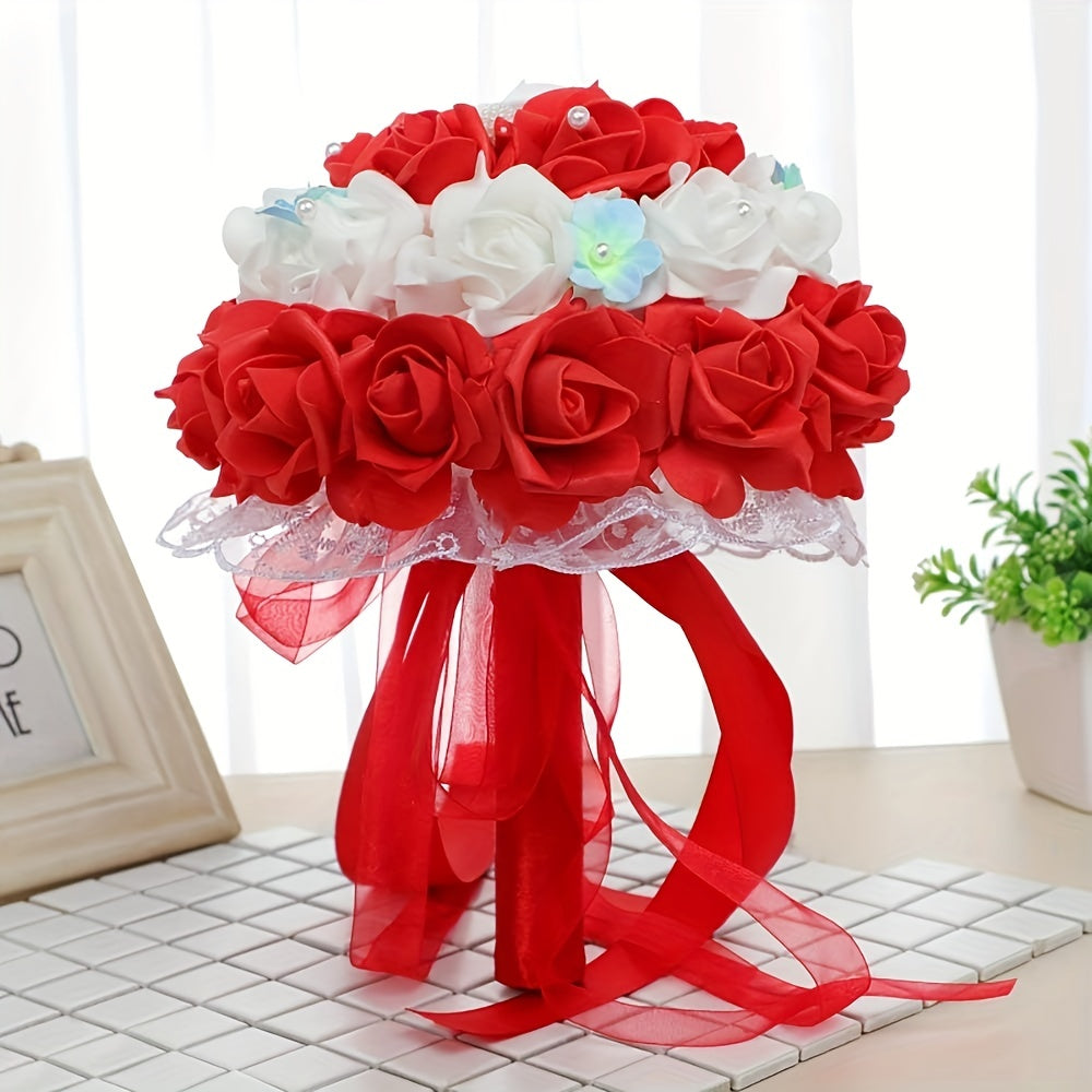 50pcs Artificial Rose Flower Heads Light Pink 7cm for Wedding Centerpieces and Home Decor