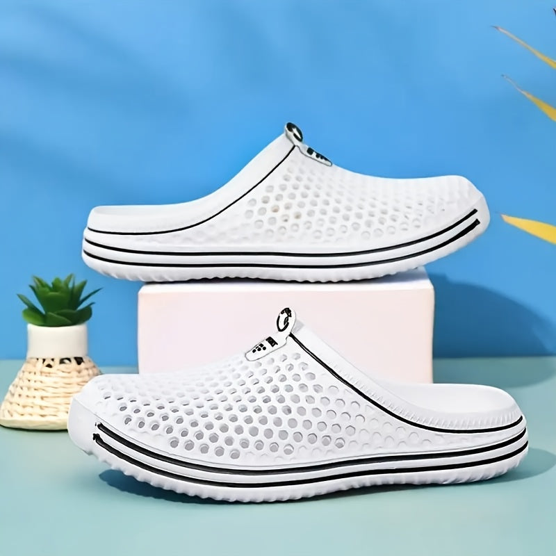 Women's Breathable Mesh Clogs Lightweight Non-Slip Slip-On Sandals