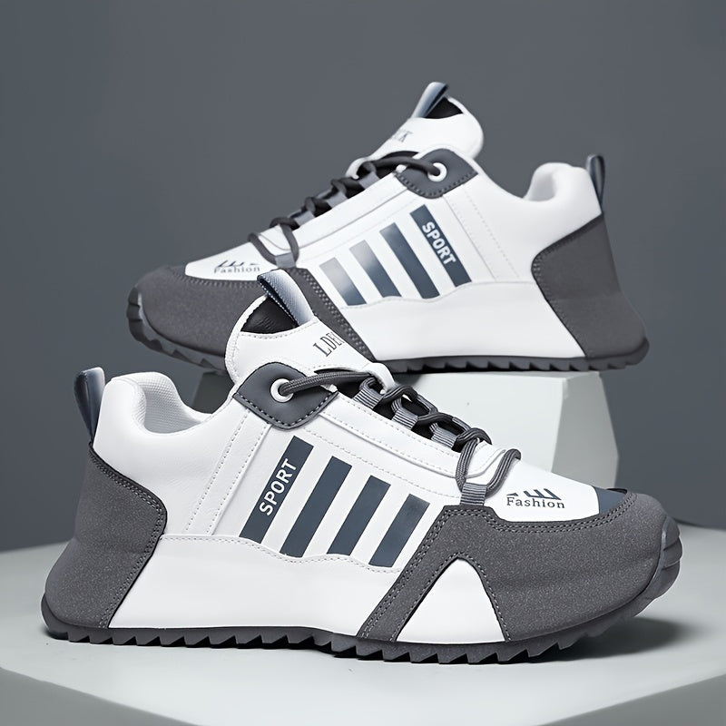 Men's High Top Skate Shoes Non-Slip Sole Casual Outdoor Sneakers