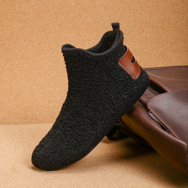 Женские зимние тапочки Тёплые домашние обувь противоскользящие уютные тёплые черные, коричневые, белые, мароновые