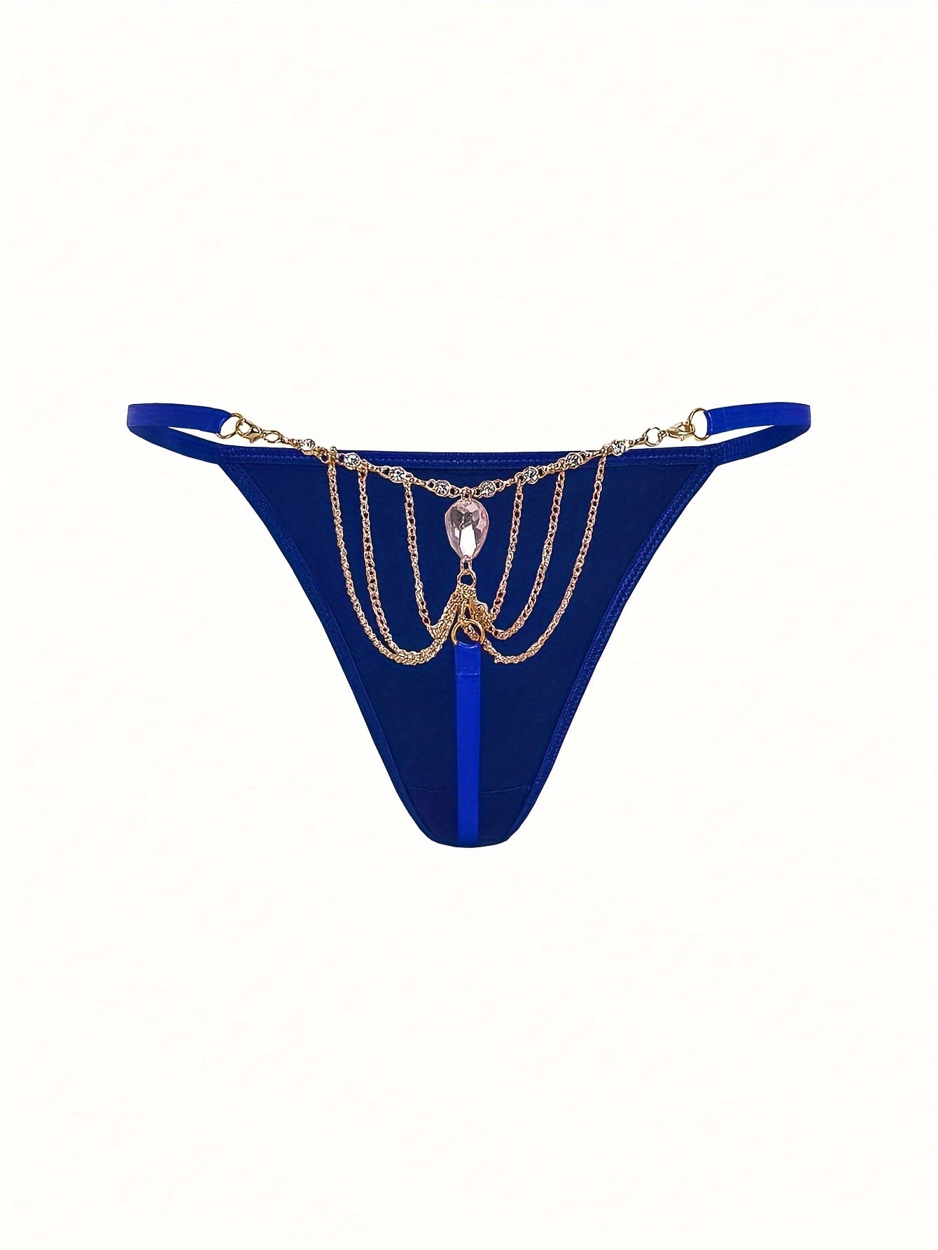 Women's Rhinestone Thong Panties Sexy Lingerie