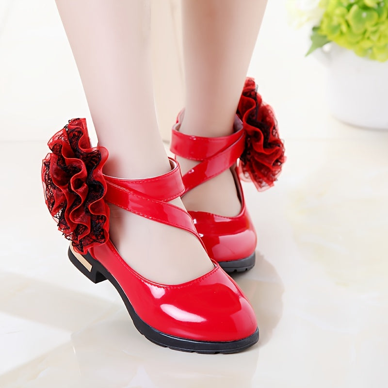 Girls' Mary Jane Shoes Breathable Rubber Sole Formal Casual Spring Summer