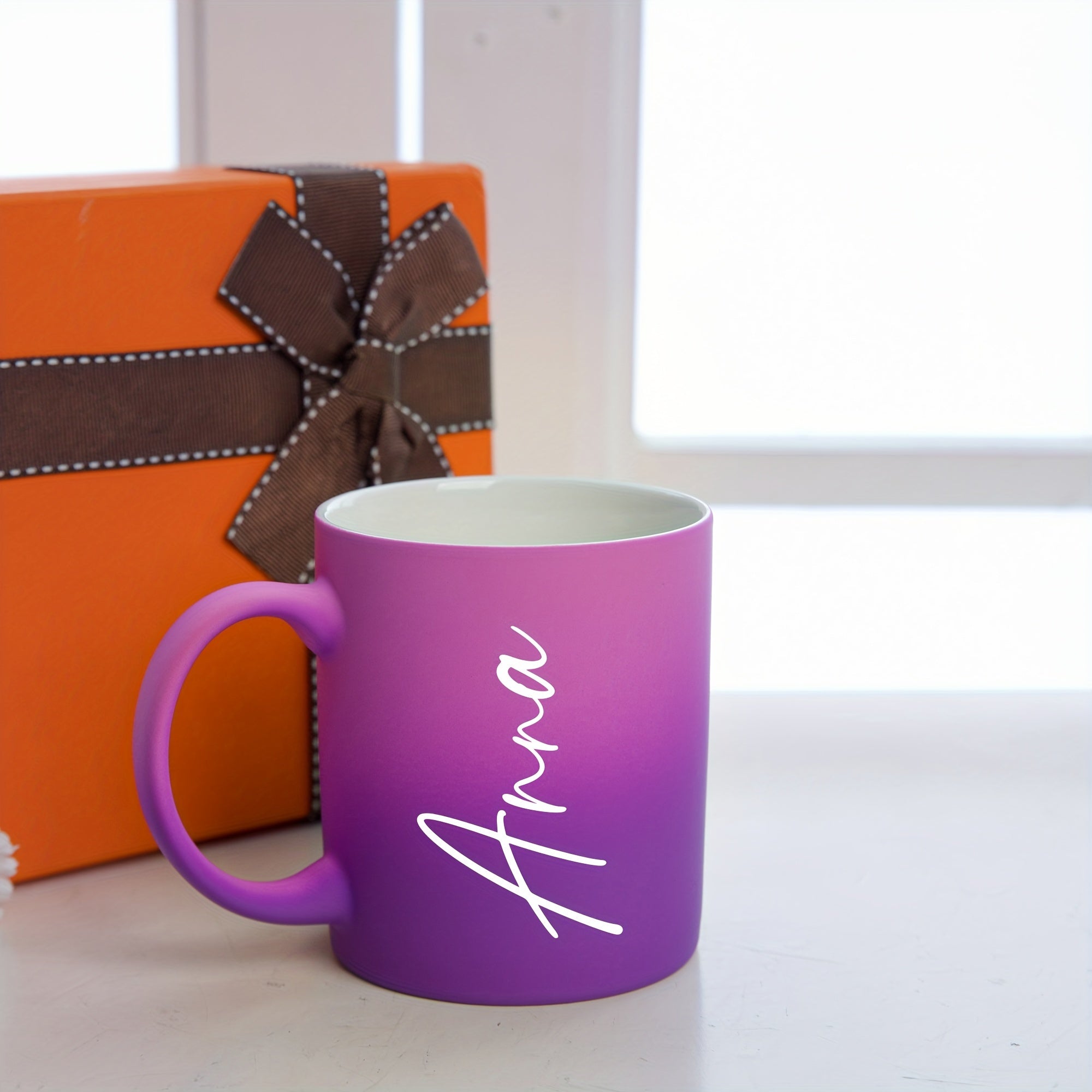 11oz Personalized Ceramic Coffee Mug Dishwasher Safe Microwave Safe Gift for Birthdays and Valentine's Day