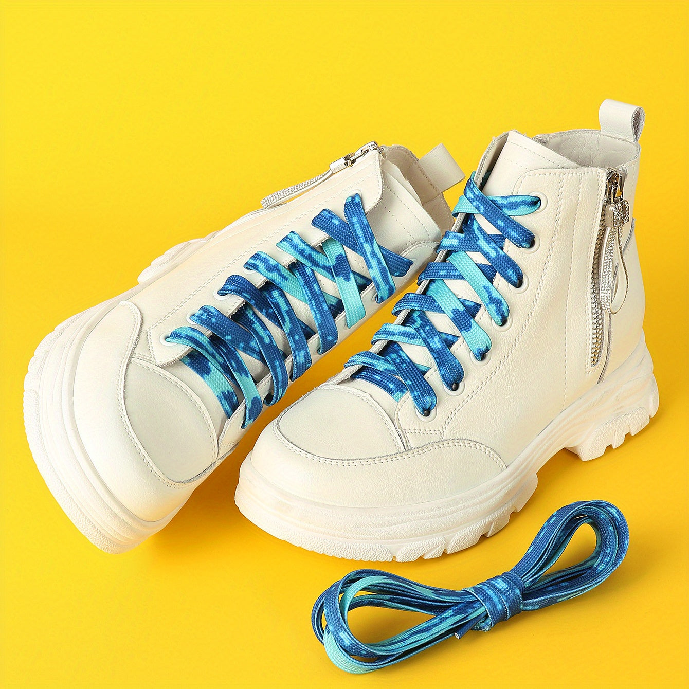 Unisex Canvas Shoe Laces Pack Cool Pattern for Sneakers Skate Shoes