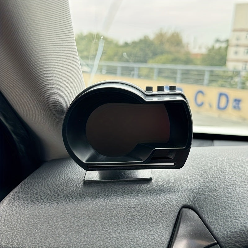 OBD2 Gauge Smart Speedometer with Ambient Light Adjustable Bracket and Trouble Code Display