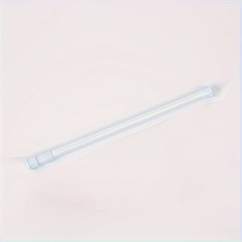 Telescopic Curtain Rod Adjustable Length 18cm for Wardrobe Kitchen Balcony