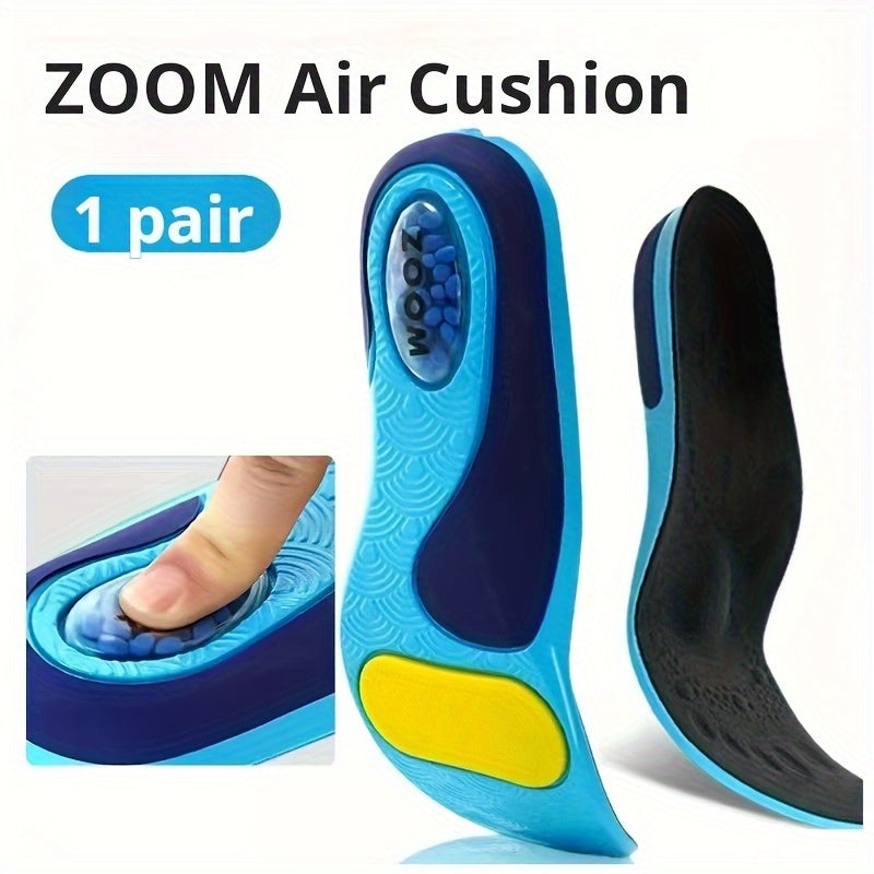 Unisex Breathable Insoles with Shock Absorption and ZOOM Air Cushion