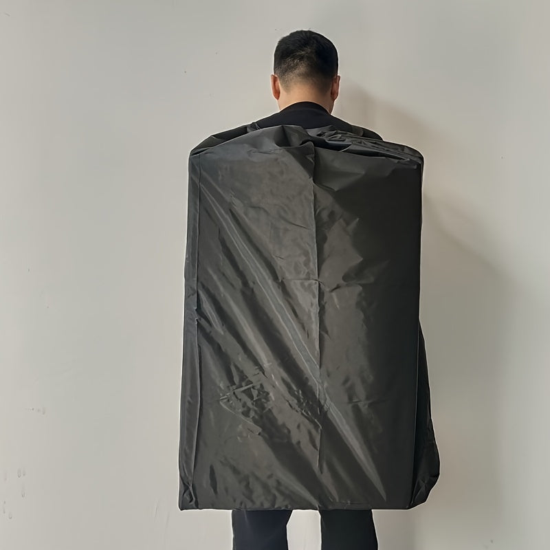 Black Universal Stroller Storage Bag with Shoulder Strap for Travel