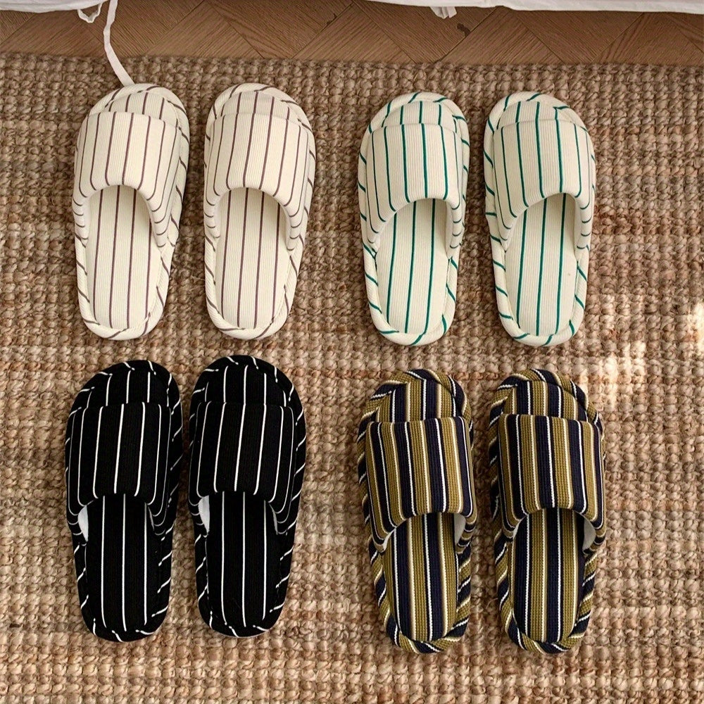 Women's Indoor Slip-On House Shoes All-Season Non-Slip Cushioned Comfort