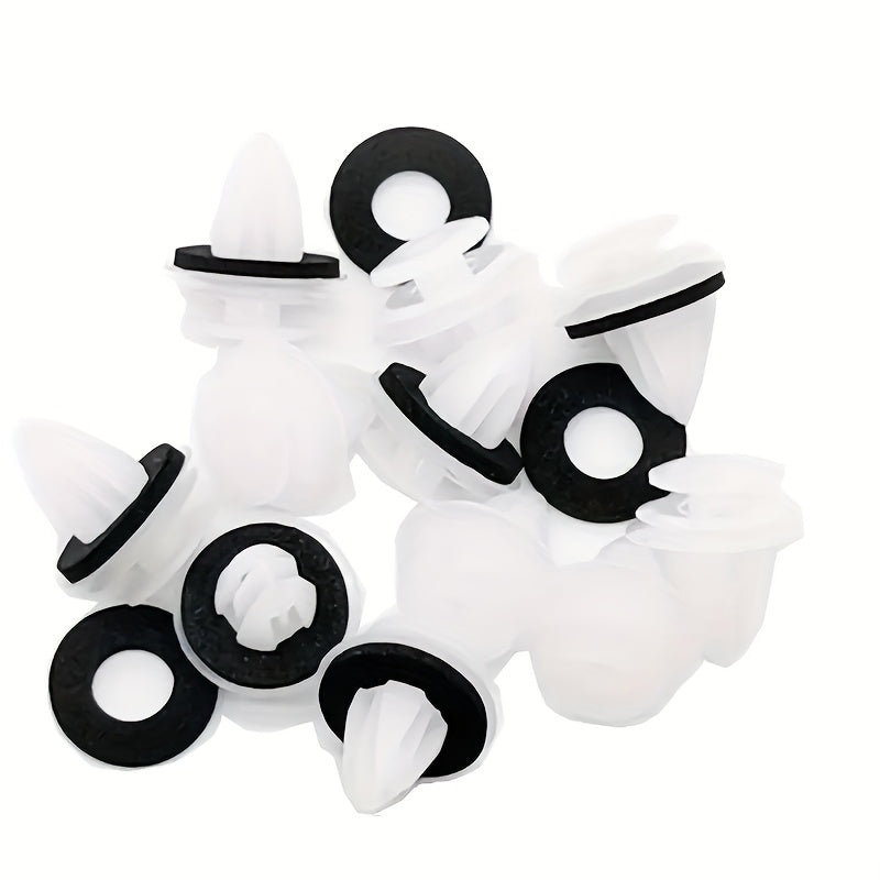 Universal Car Door Panel Clips for A and B Pillars, Plastic Fasteners