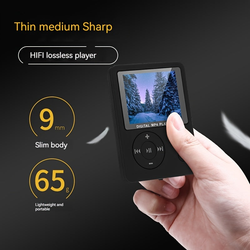 32GB MP3 Player with FM Radio Video Playback and Ebooks for Sports Travel