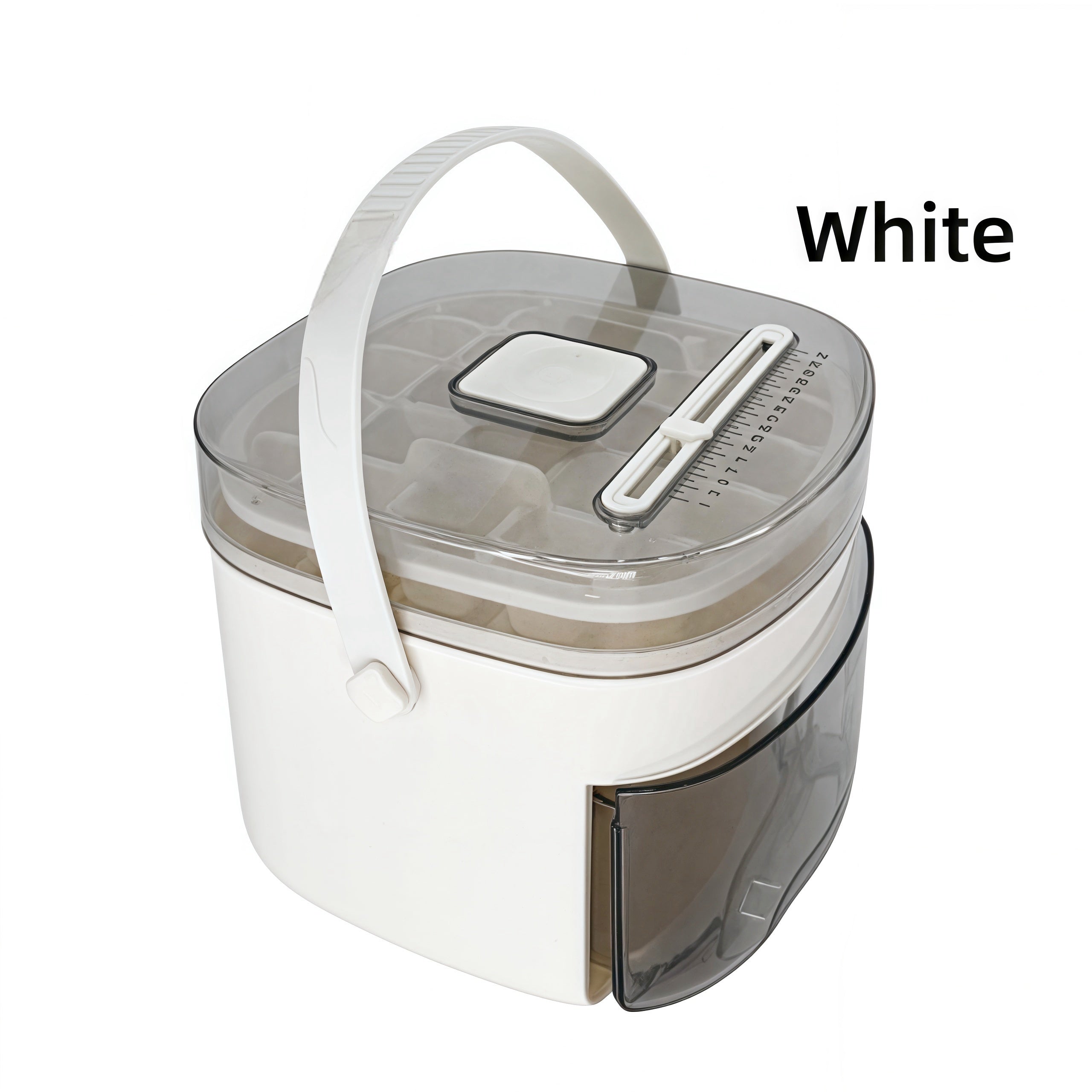 Large Capacity Ice Maker with 48-Grid Double Layer Food-Grade Plastic