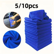 Microfiber Car Cleaning Towels Set for Automobile Motorcycle Glass and Household