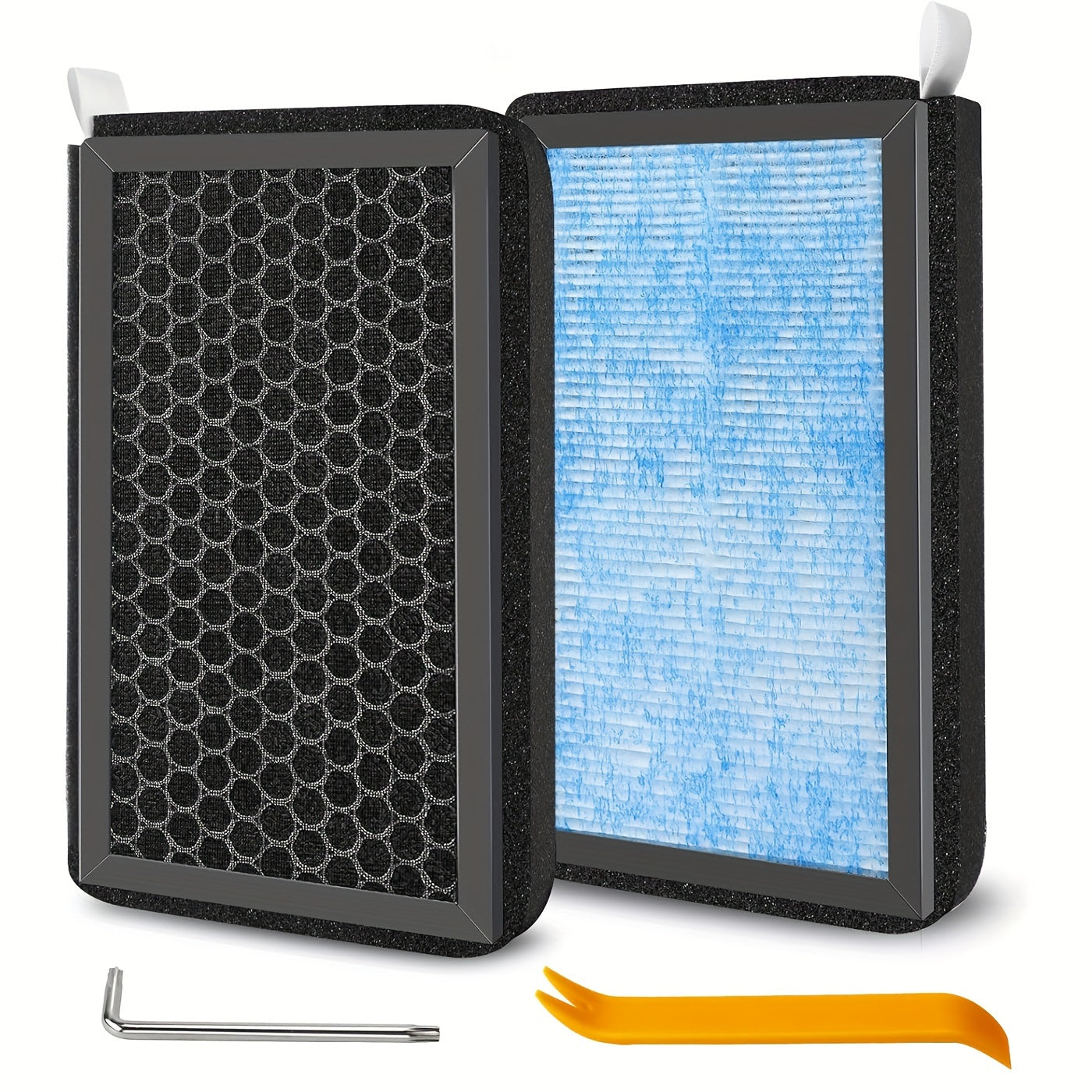 2-Pack Cabin Air Filters for Tesla Model 3 and Y HEPA Activated Carbon
